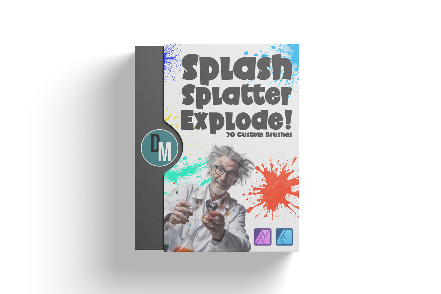 Splash, Splatter, Explode! - Digital Brushes for Affinity