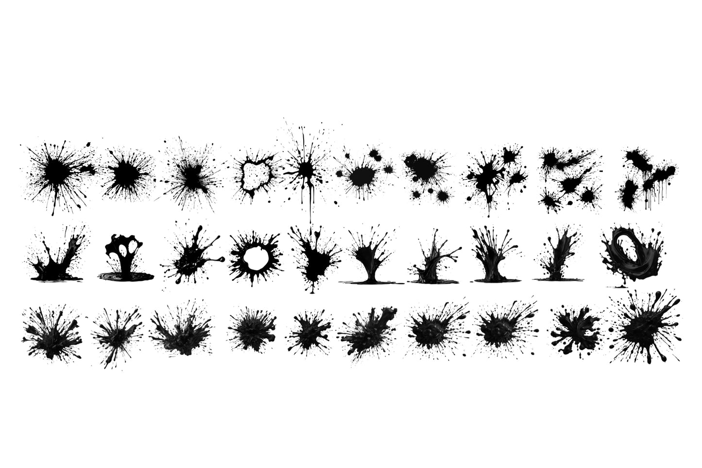 Splash, Splatter, Explode! - Digital Brushes for Affinity