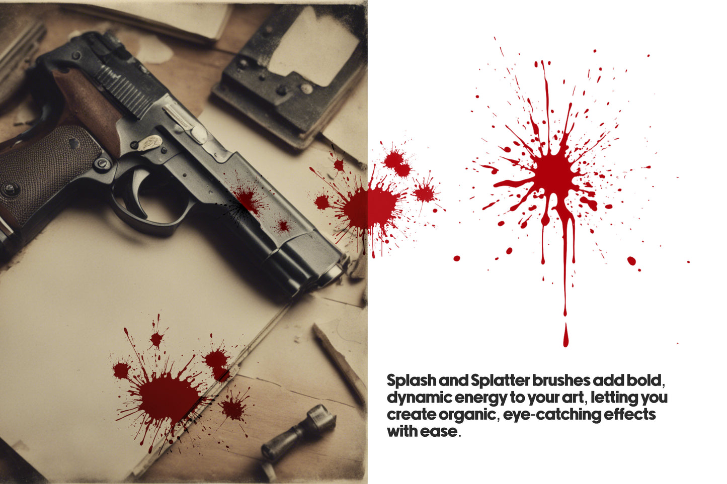 Splash, Splatter, Explode! - Digital Brushes for Affinity